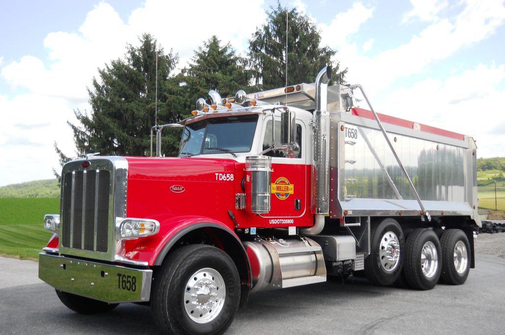 Red C.J. Miller Drump Truck (CDL)